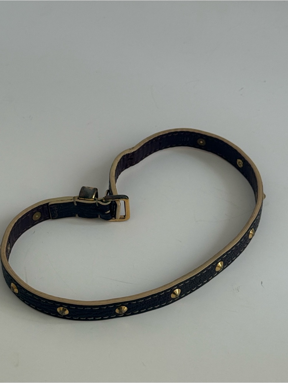Louis Vuitton Suhali Stud Leather Black bracelet 🌟 - Picture 7 of 8
